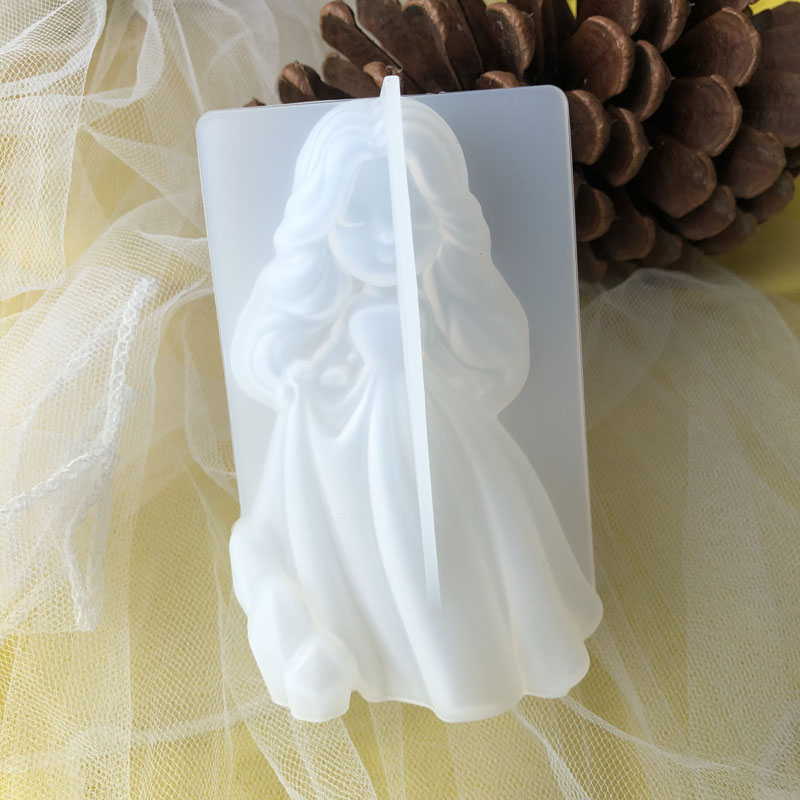 Home Improvement Help - 3D Cute Princess Silicone Candle Mould