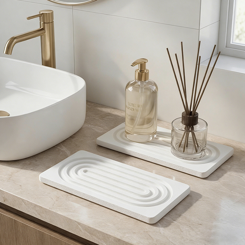Home Improvement K&B Construction - Faucet Mats Diatom Mud Kitchen Sink