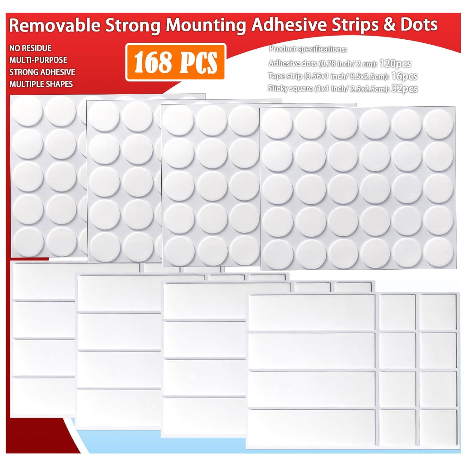 Removable Double Sided Tape fo – Picture Hanging Strip Bewertung und Preis
