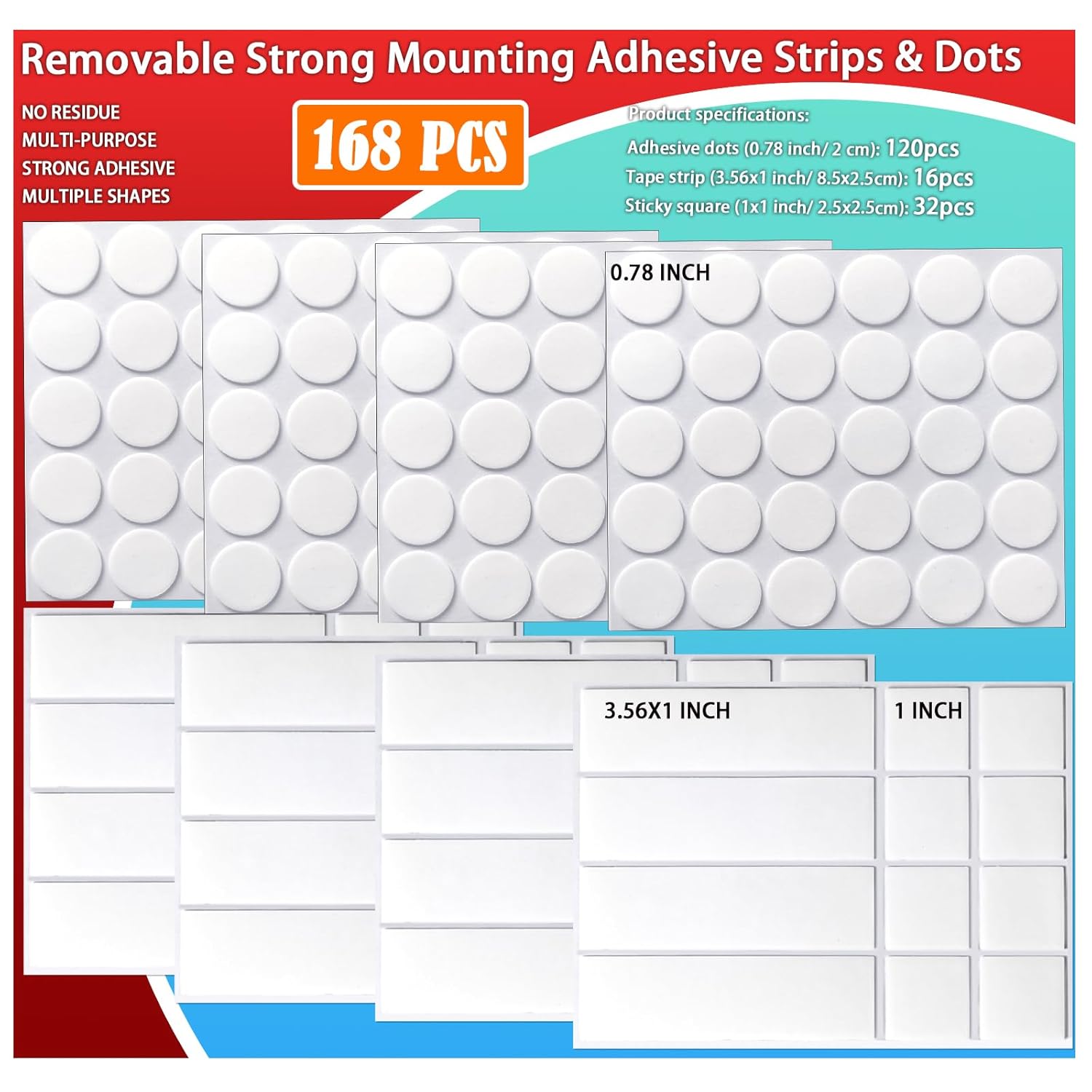 Removable Double Sided Tape fo – Picture Hanging Strip Bewertung und Preis