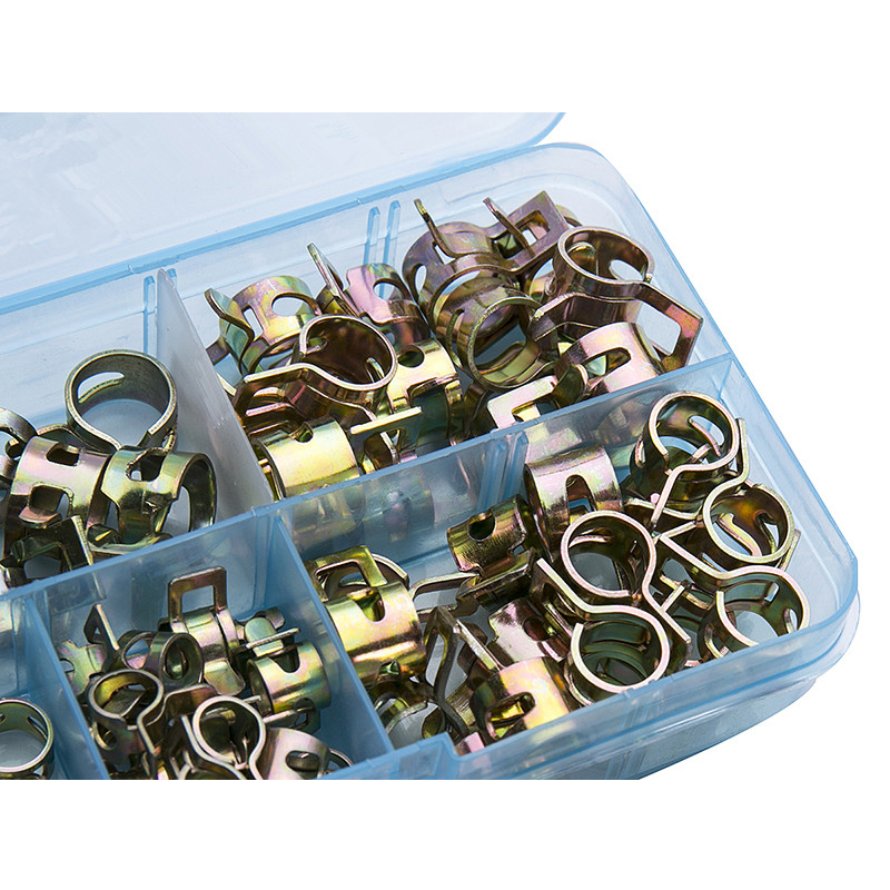 75Pcs/set 6-10mm Spring Fuel O – Hose Clamp Assorted Bewertung und Preis