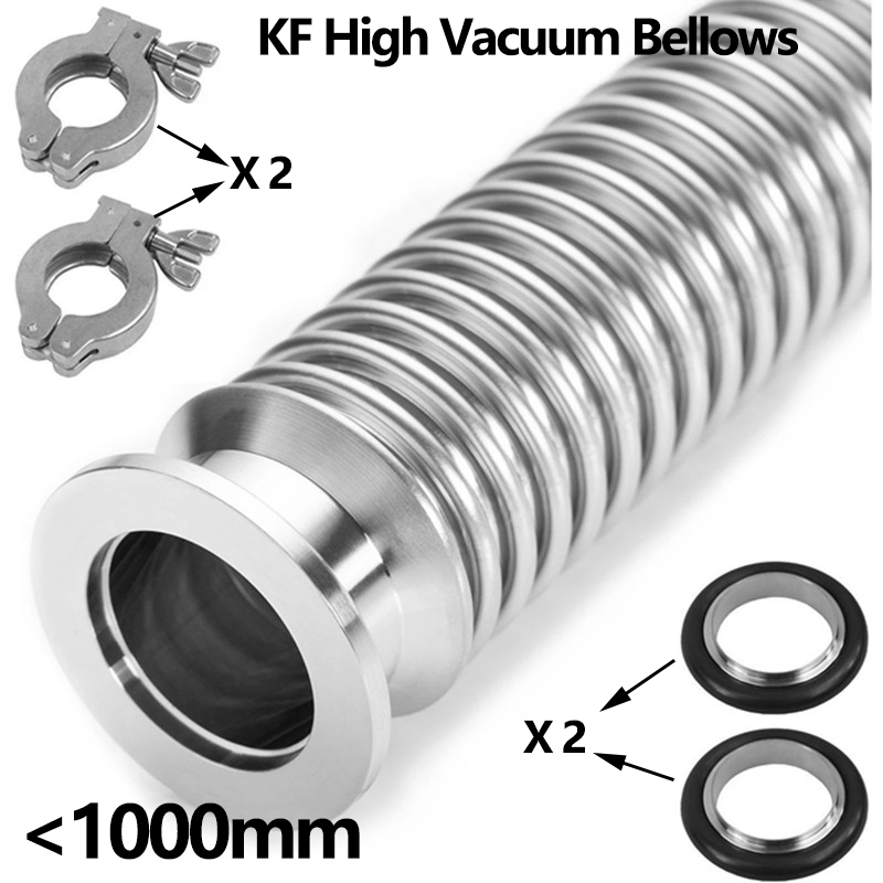 KF High Vacuum Bellows KF16-KF – Hose Clamp Assorted Bewertung und Preis