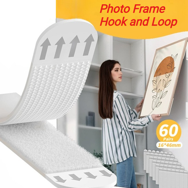 8-72PCS Heavy Duty Non Perfora – Picture Hanging Strip Bewertung und Preis