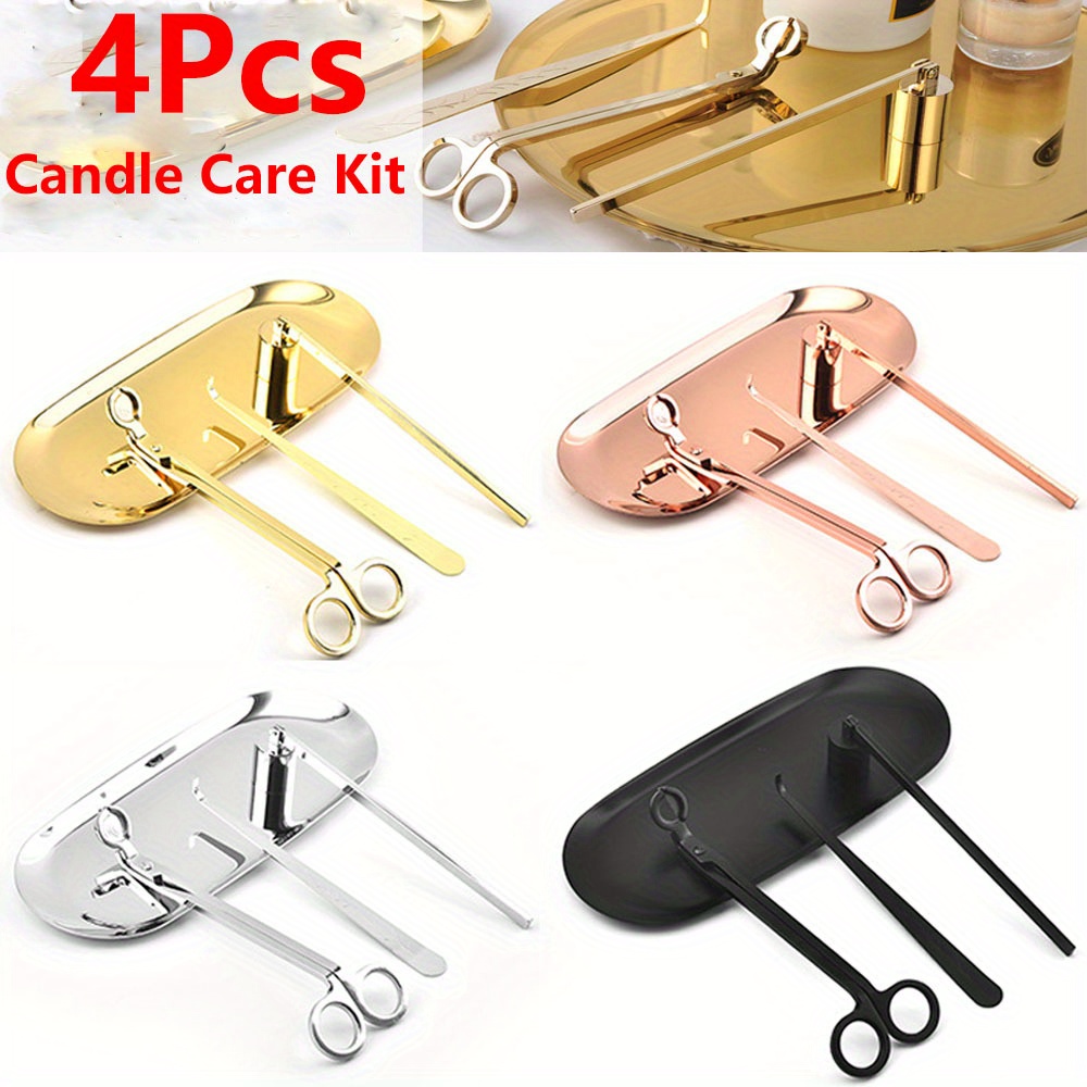 4pcs/set Luxury Candle Care Ki – Home Improvement Help Bewertung und Preis