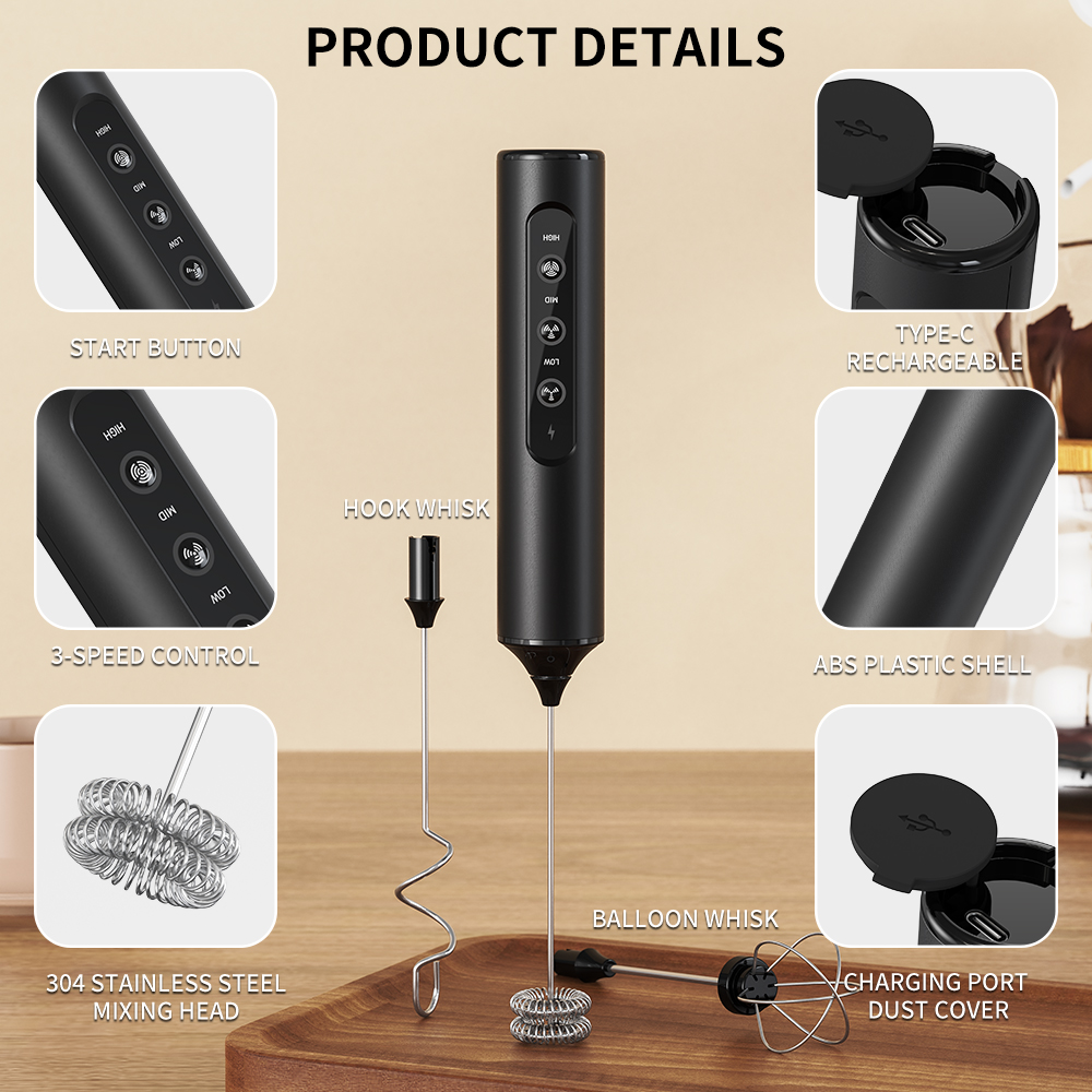 3 in 1 Electric Handheld Milk  – Home Improvement Help Bewertung und Preis