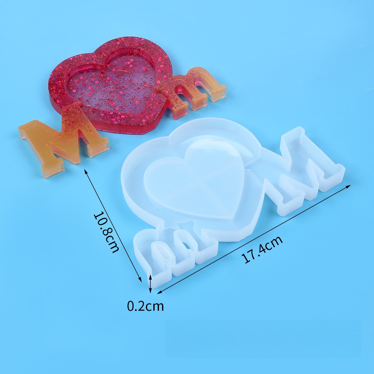 Letter Mm Epoxy Resin Silicone – Home Improvement Help Bewertung und Preis