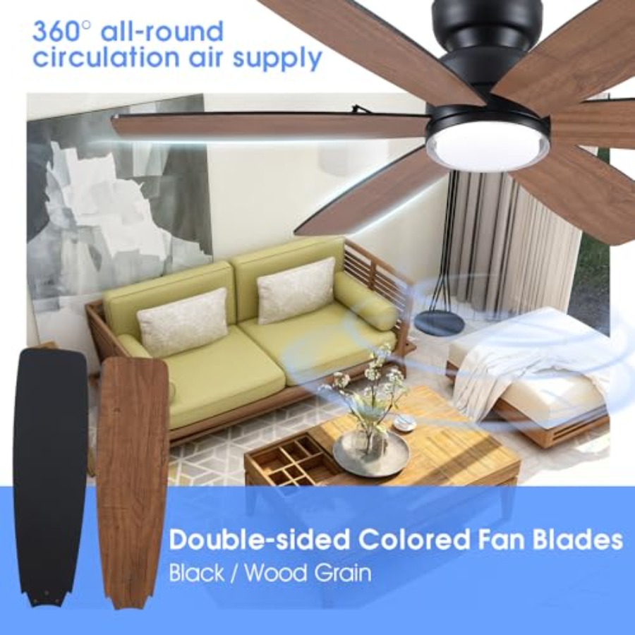 Rustic Ceilg Fans with Lights, – Ceiling Fan Mount Bewertung und Preis
