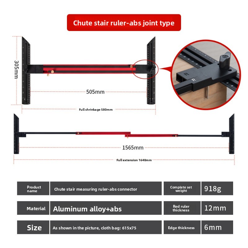 Aluminum Alloy Stair Ruler,Hig – Home Improvement Us Bewertung und Preis