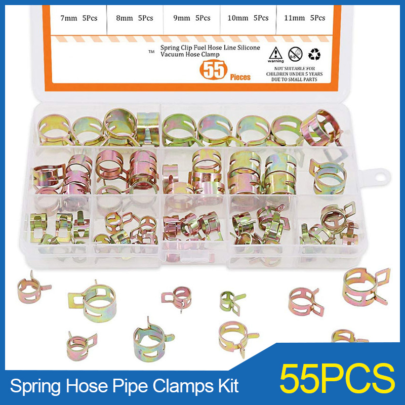55PCS/Set 7-17mm Spring Hose P – Hose Clamp Assorted Bewertung und Preis