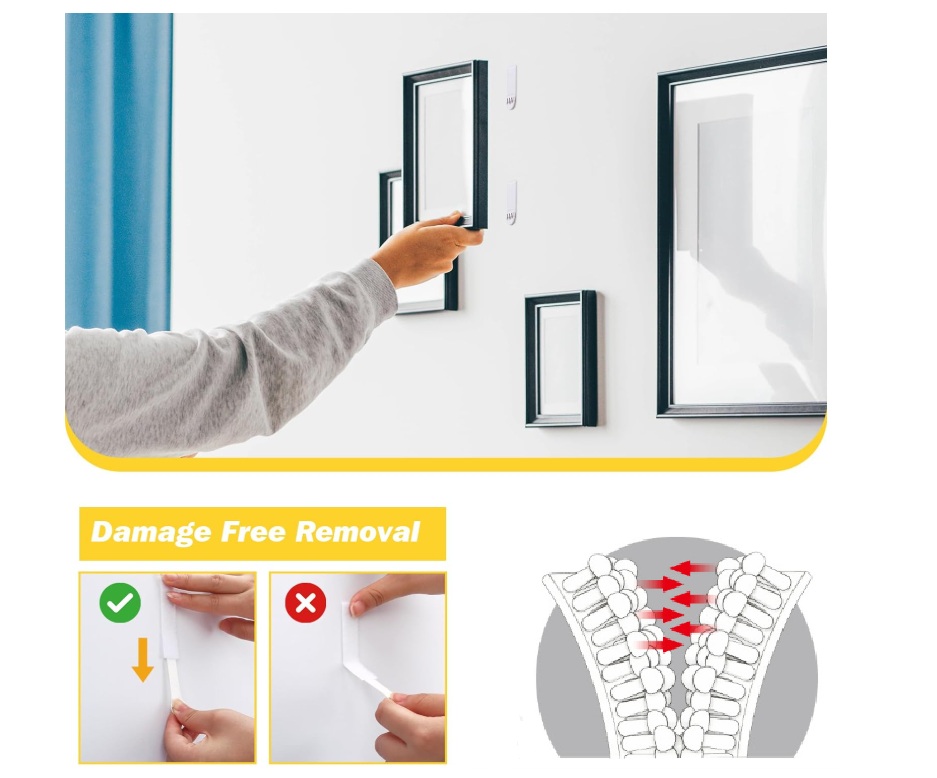 Dual Lock Picture Hanging Stri – Picture Hanging Strip Bewertung und Preis