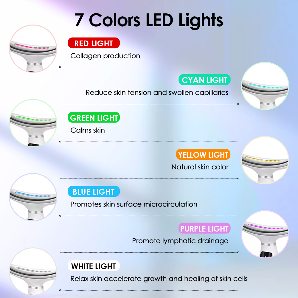 7 Colors LED Lights Face Neck  – Home Improvement Us Bewertung und Preis