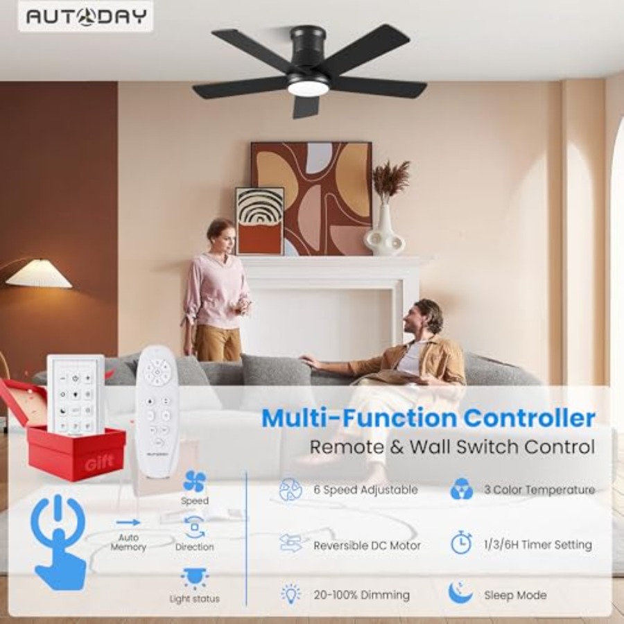 Low Profile Ceiling Fan with L – Ceiling Fan Mount Bewertung und Preis