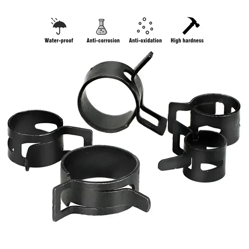 140pcs 6-22mm Black Q673B Vacu – Hose Clamp Assorted Bewertung und Preis