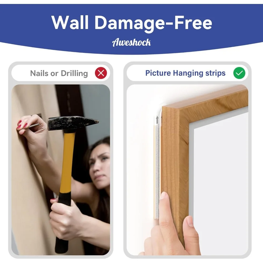 12/24pairs Tape Double Sided S – Picture Hanging Strip Bewertung und Preis