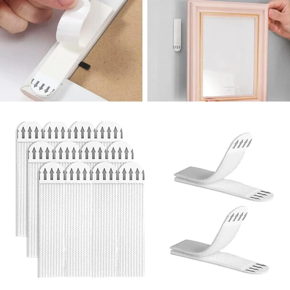 12/24pairs Tape Double Sided S – Picture Hanging Strip Bewertung und Preis
