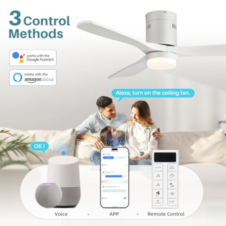 52 Inch Smart Ceiling Fan with – Ceiling Fan Mount Bewertung und Preis