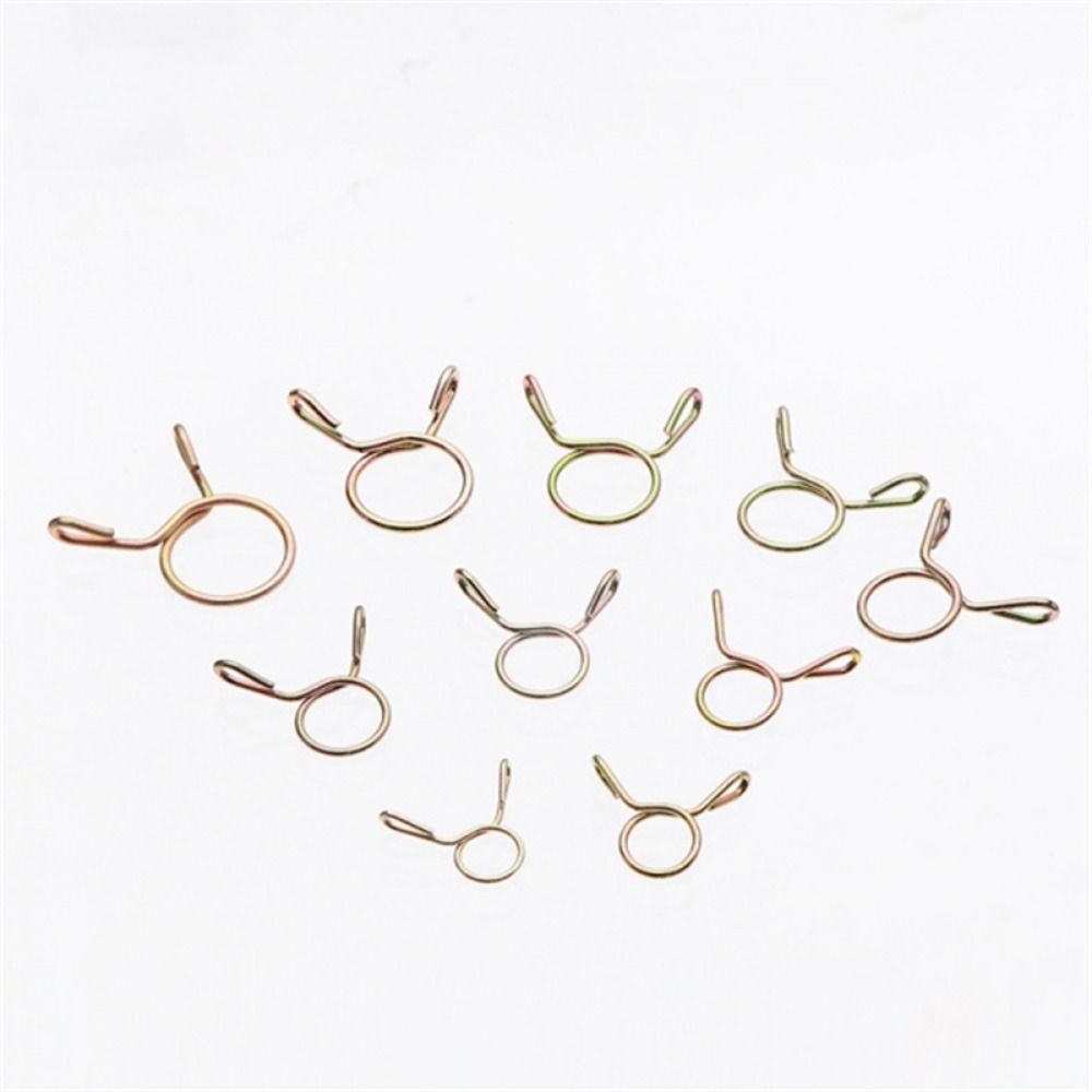 10Pcs 5-31MM Zinc Plated Air T – Hose Clamp Assorted Bewertung und Preis