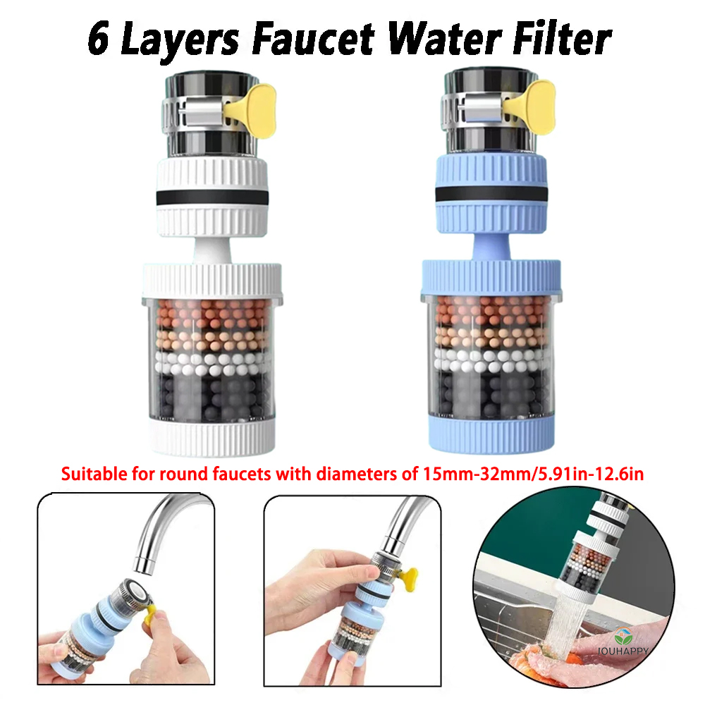 6 Layers Faucet Water Filter U – Home Improvement K&B Construction Bewertung und Preis